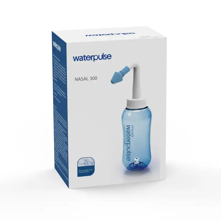 Waterpulse Nasal Wash System Packaging